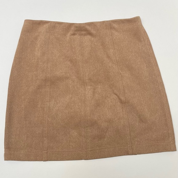 THE IMPECCABLE PIG Camel Color Mini Skirt - Picture 2 of 2